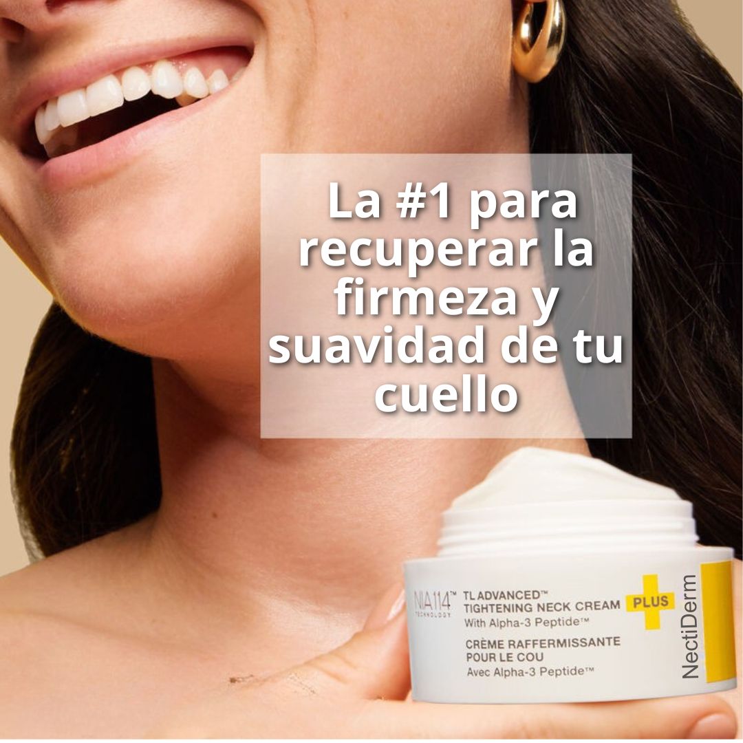 NectiDerm™ – Crema Reafirmante para Cuello y Papada | Efecto Lifting Visible
