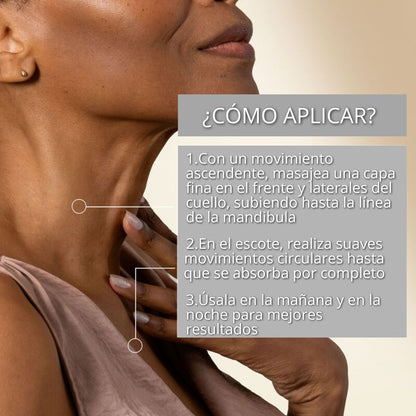 NectiDerm™ – Crema Reafirmante para Cuello y Papada | Efecto Lifting Visible