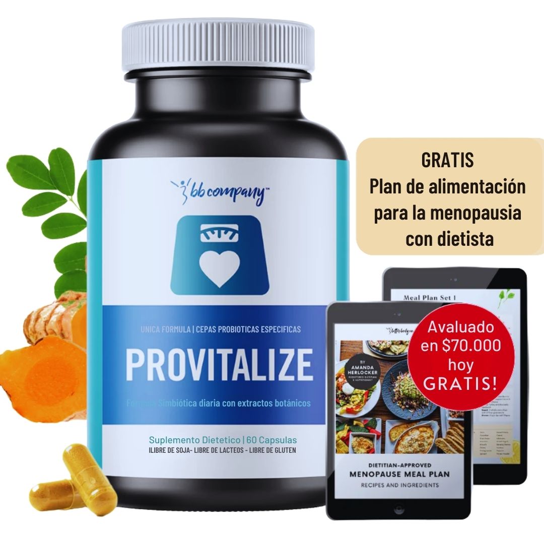 PROVITALIZE - Apoyo Natural para la Menopausia y Tendinopatia