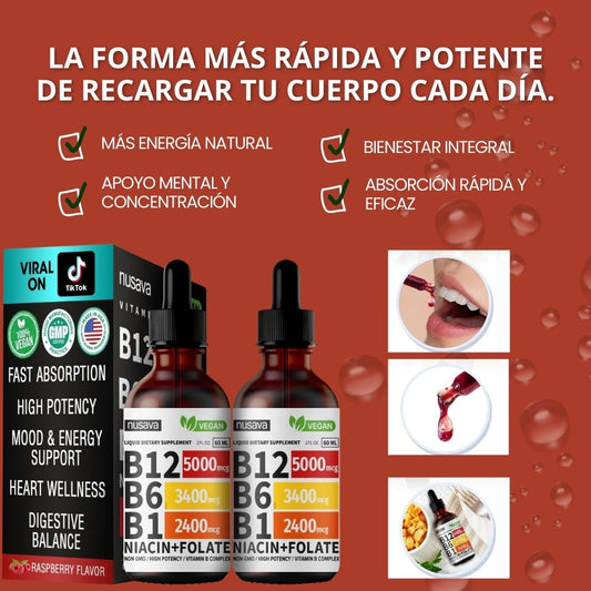 PROMO 2×1 - Gotas de vitamina B12