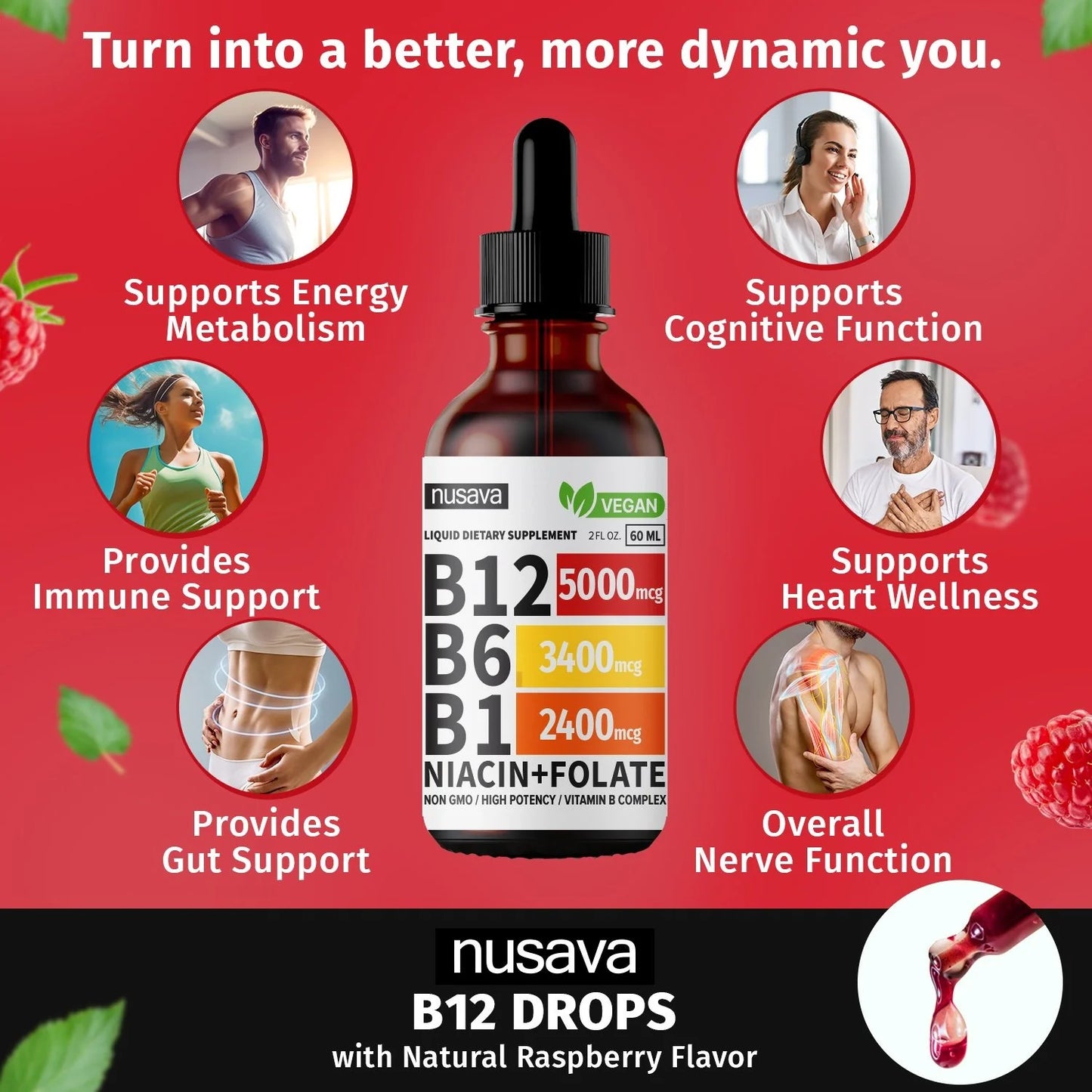 PROMO 2×1 - Gotas de vitamina B12
